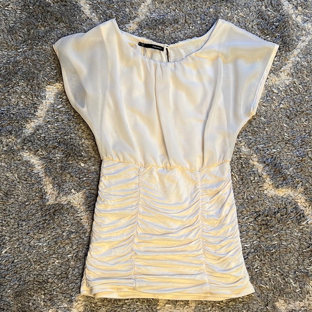 Super cute, Maurice’s dress shirt. Size small. Lightly used.